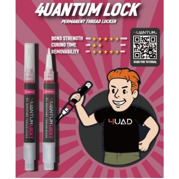 4UANTUM LOCK THREAD LOCKER (PERMANENT) 高強度螺絲膠