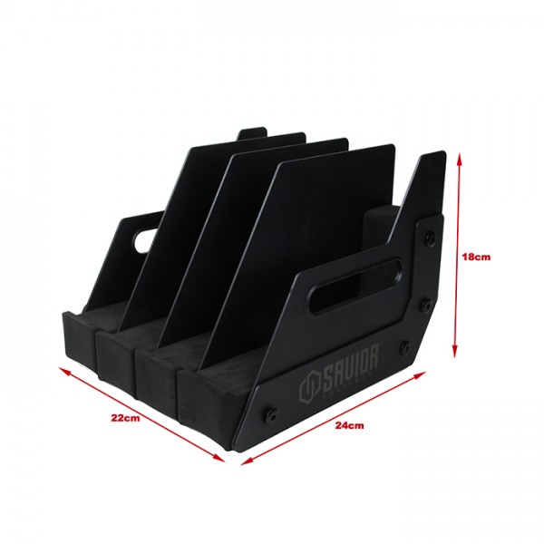 Savior 4-SLOT PISTOL RACK ( Black )