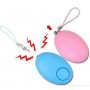 Egg Shape Personal Alarm Self Defense Alarm Girl Women Anti-Attack