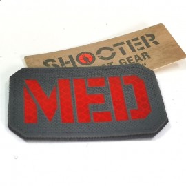 SCG Laser cut Patch MED - BK