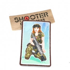 Airsoftology Pinup Girl Patch - Army Ranger