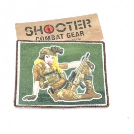 Airsoftology Pinup Girl Patch - Navy Seal