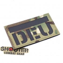 SCG Laser cut Patch" DEU-MC"