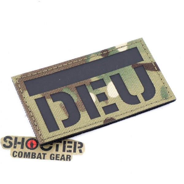 SCG Laser cut Patch" DEU-MC"