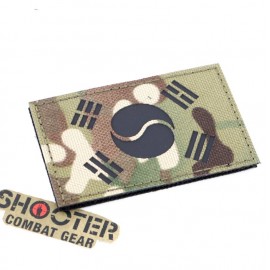SCG Laser cut Patch "KOREA Flag- MC"
