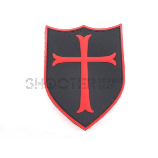 3D PVC Hoop & Loop Patch ''  NAVY SEAL CRUSADER SHIELD''