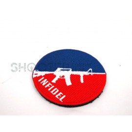 Hoop & Loop Patch ''INFIDEL- M4A1''