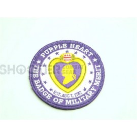 Hoop & Loop Patch '' PURPLE HEART''