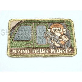 MSM Hoop & Loop Patch "Flying Trunk Monkey"(MULTICAM)