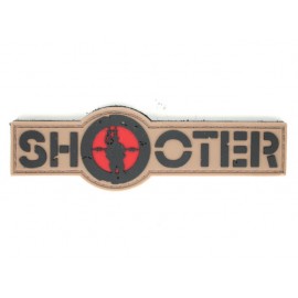 SCG PVC Hoop & Loop Patch '' SHOOTER LOGO'