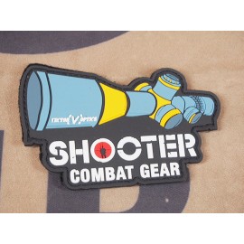 SCG PVC Hoop & Loop Patch '' SHOOTER LOGO -2'
