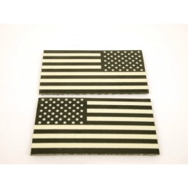 SCG IR Style Patch " USA Flag Set-Dark"