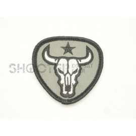 MSM Hoop & Loop Patch "Bull Skull-SWAT"