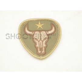 MSM Hoop & Loop Patch "Bull Skull-Multicam"