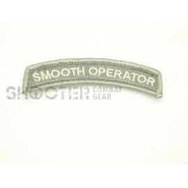 MSM Hoop & Loop Patch "Smooth Operator-ACU LIGHT"