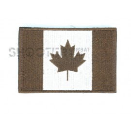 SCG Hoop & Loop Patches "Canada Flag-Brown"