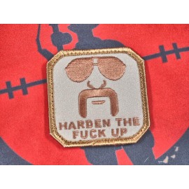 MSM Hoop & Loop Patch "Harden Up-ACU-Desert"