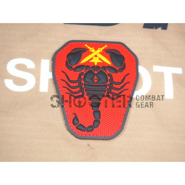 MSM PVC Hoop & Loop Patch "SCORPION UNIT-Full Color"