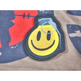 Hoop & Loop Patch " Grenadeticon Joyface"