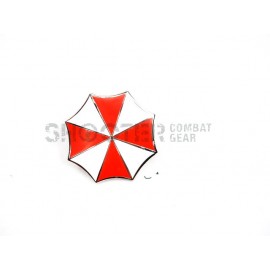 "Biohazard Umbrella" small pin badge