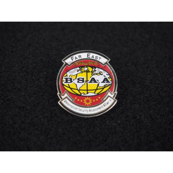 "BSAA - FAR EAST" small pin badge