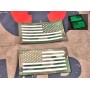 SCG Hook & Loop Fasteners  glow in the dark Patches "  US Flag Lelf and Right set -MC"