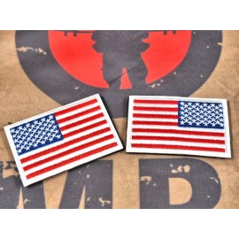 SCG Hook & Loop Fasteners Patches "USA Flag Set- COLOR"