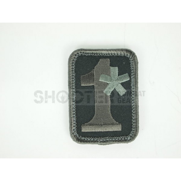 MSM Hoop & Loop Patch "1* Asstorisk- SWAT