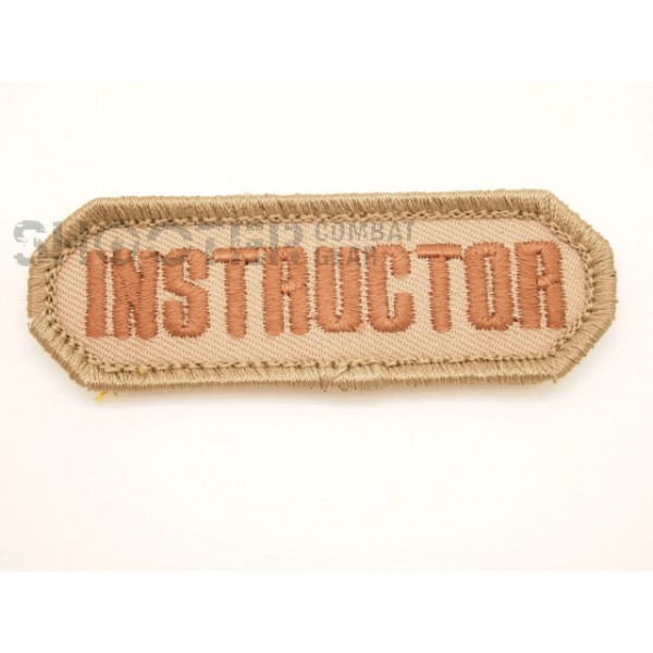 MSM Hoop & Loop Patch "Instructor-Desert"