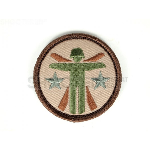 MSM Hoop & Loop Patch "Soldier Systems-Desert"