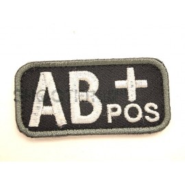 MSM Hoop & Loop Patch "Bloodtypes AB (POS)-SWAT"