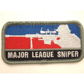 MSM Hoop & Loop Patch "Major League Sniper-Color"