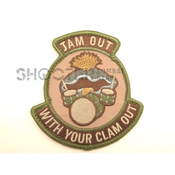 MSM Hoop & Loop Patch "Jam Out-ARID"