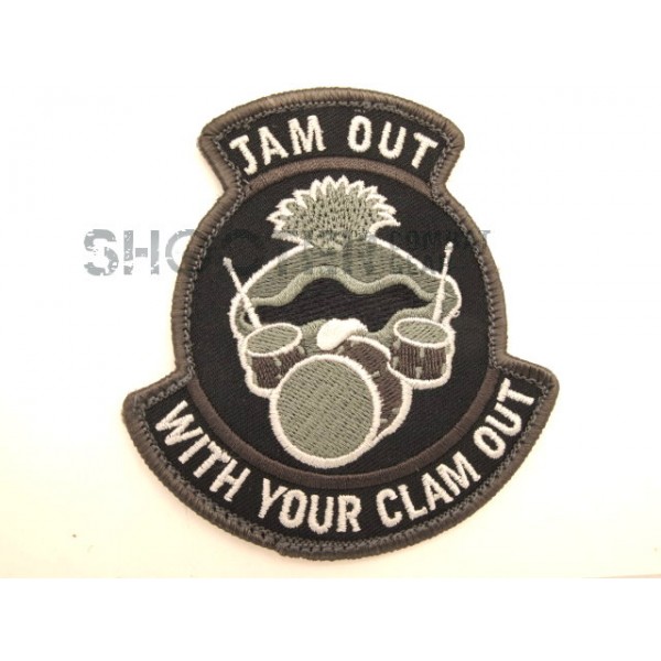 MSM Hoop & Loop Patch "Jam Out-SWAT"