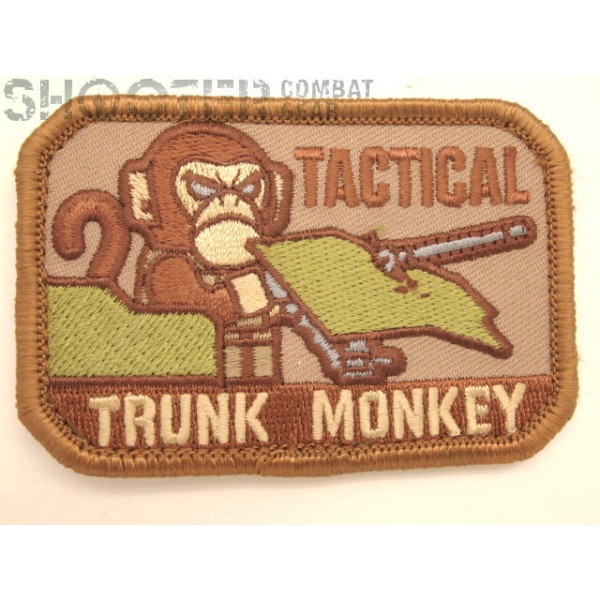 MSM Hoop & Loop Patch "Tactical Trunk Monkey-Desert"