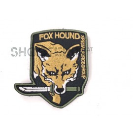 SCG Hoop & Loop Patch '' FOX HOUND-GOLDEN''