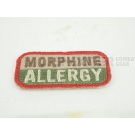 MSM Hoop & Loop Patch "Morphine Allergy-ARID"