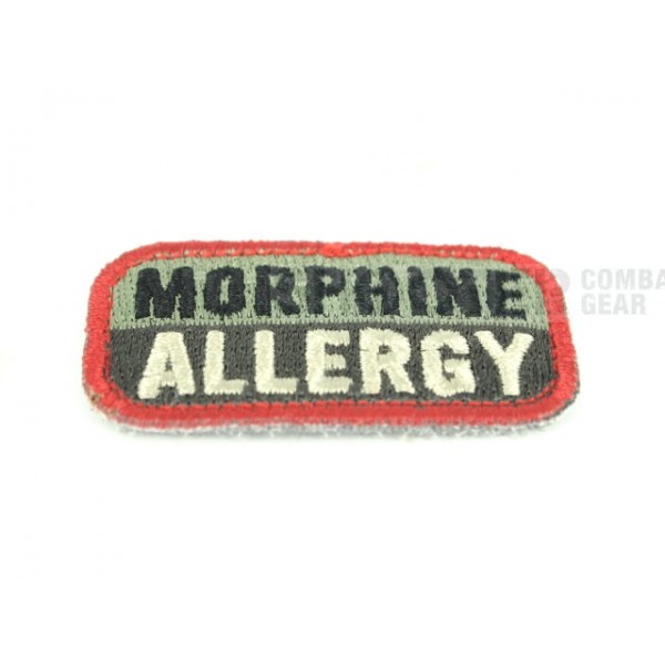 MSM Hoop & Loop Patch "Morphine Allergy-ACU"