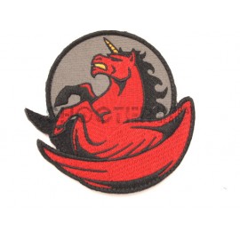 MSM Hoop & Loop Patch "Pegasus Unicorn- Fire"