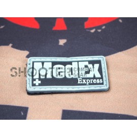 3D PVC Hoop & Loop Patch 'MEDEX express''