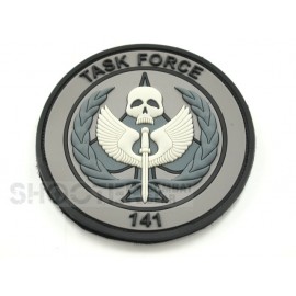 3D PVC COD6 Hoop & Loop Patch "TASK FORCE 141"