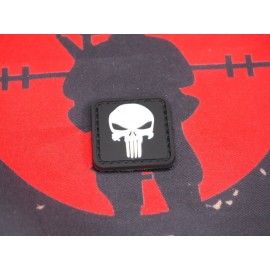 Punisher Skull PVC Patches (BK)