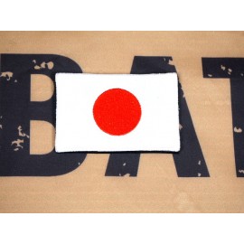 SCG Hook & Loop Fasteners Patches " Japan Flag "
