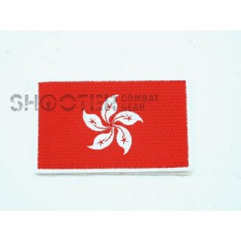 SCG Hook & Loop Fasteners Patches " Hong Kong Flag"