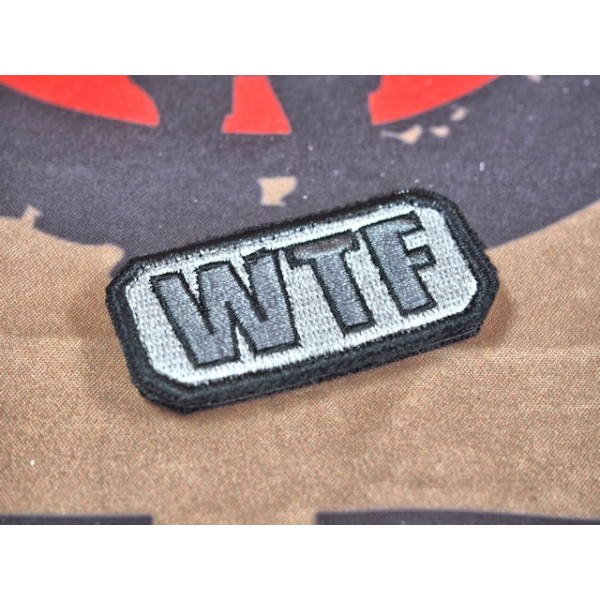 SCG Hoop & Loop Patch '' WTF''