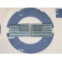 SCG Hook & Loop Fasteners Patches "USA Flag Set- RG"