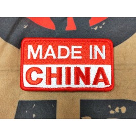 SCG Hook & Loop Patch '' MADE IN CHINA''