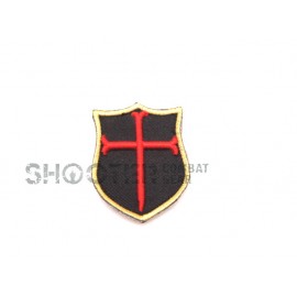 Hoop & Loop Patch '' Mini NAVY SEAL CRUSADER SHIELD'-Gold'