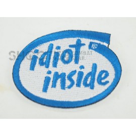 SCG Hoop & Loop Patch ''Idiot inside'