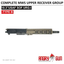 ANGRY GUN 10.3 INCH CNC COMPLETE URG-I UPPER RECEIVER GROUP TYPE B- TM MWS GBB